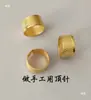 Mango de Herramienta de Recogida de Aguja de Cobre Ajustable/Aguja para Recoger Algodón/Mango de Aguja de Coser a Mano/Dedo de Costura