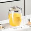 Pote Selado de Grande Capacidade Grau Alimentício para Alimentos Doméstico Transparente à Prova de Insetos à Prova de Umidade Pote para Grãos de Arroz Cereal
