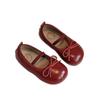 Zapatos de Cuero para Niñas Primavera y Otoño 2025 Nuevos Zapatos de Princesa para Niños Zapatos Individuales Suaves para Niñas pequeñas Zapatos de Bebé Suaves con Suela Suave plateado
