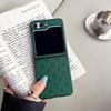 Funda con Anillo de Flor Adecuada para Samsung Z Flip 50% de descuento Funda Plegable para Teléfono Z Flip 67 Nicho F8110 Dura Anticaída Cruzada