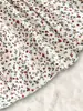 Ropa Infantil de Comercio Exterior, Estilo Primavera y Otoño, Vestido de Bebé con Temática de Bosque, Estampado Floral Pequeño, Vestido de Manga Larga para Niñas, con Cinta y Lazo, Vestido Infantil