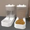 Comedero y Bebedero Automático para Gatos Transfronterizo Almacenamiento Extra Grande de Croquetas Comedero para Perros Comedero de Arroz para Gatos Bebedero Suministros para Mascotas