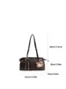 Bolsa Tote Elegante e Simples para o Dia a Dia de Mulheres, Lançamento Inverno 2025, Tendência Casual, Grande Capacidade, Versátil, de Ombro/Axila