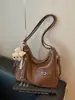 Bolsa tote grande de moda retrô para mulheres, nova bolsa de ombro casual da moda de verão de 2026, bolsa de axila estilo novo
