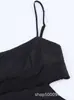 Comércio Exterior Transfronteiriço Roupas Femininas Verão 2026 Novo Estilo Moda Europeia e Americana Estilo Aberto Vestido de Alça Bordado 0881391