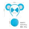 Fuente transfronteriza Halloween nueva diadema de animales oso accesorios para la cabeza de los niños accesorios de juego de rol accesorios para el cabello de oso