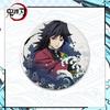 Insignia Original de Tema de Animación Guimi Ni Douzi Lobo de Carbón Mariposa Lata 58mm Broche