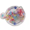 100 Piezas de Anillos de Toalla de Colores para Niños sin Pelo, Gomas para el Cabello para Niñas, Gomas Pequeñas para el Cabello, Bandas Elásticas, Diademas para Bebés y Accesorios para el Cabello