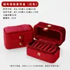 Caja de Almacenamiento de Anillos de Presión Mini de Terciopelo al por Mayor Caja Portátil de Viaje para Pendientes, Anillos, Joyería Caja de Empaque para Joyería