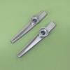 En stock kazoo metálico Kazoo Instrumento de percusión Orff adulto niños fácil de aprender instrumento pequeño kazoo