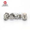 Tapón de cabeza hexagonal de acero inoxidable 304 con tapón de borde DIN910, tapón de brida, tapón de aceite con rosca G, tapón de tornillo M10-M30