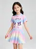 Maiô Infantil Kuromi para Meninas, Novo Estilo de Verão, Duas Peças, para Meninas Mais Velhas, Proteção Solar Profissional, Adequado para Fontes Termais e Natação