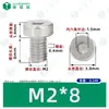 Tornillos Hexagonales Cabeza de Copa Gb7984 Acero Inoxidable 304 Cilíndricos Cabeza Delgada Hexagonales Máquina Tornillos Pernos M2-M12