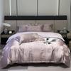 Jacquard de cetim modal europeu de quatro peças de cetim jacquard lixamento de quatro peças de cama transfronteiriça atacado