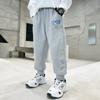 Calça Infantil 2026 Primavera e Outono Calça de Algodão Infantil, Calça Quente para Crianças Maiores, Calça de Moletom Estilosa, Calça Infantil da Moda, Moda Primavera