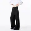 Pantalones casuales Cleanfit Machete para hombre, primavera 2025, nuevos pantalones anchos y rectos con colgante pesado.