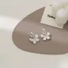 Brincos Geométricos Zero-Shang Outono/Inverno para Mulheres, Uso Diário no Trabalho, Design Único, Modernos, Versáteis, Galvanoplastia Ecológica