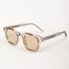 Nuevas Gafas de Sol de Moda, Estilo Retro Europeo y Americano de Gama Alta, Gafas de Sol para Mujer, Gafas de Sol para Hombre con Patilla de Ácido Propiónico Anti-UV