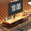 Soporte para Monitor de Computadora Elevador de Escritorio Estante Base de Pantalla para Escritorio de Oficina Soporte para Teclado
