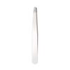 Pinza para cejas de acero inoxidable 430 abierta densa 96 pinza para cejas punta plana oblicua alicates para cejas en forma de cuchillo oblicuo herramienta de protección para maquillaje de belleza