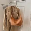 Versão Coreana Bolsa de Bolinho Fosca de Nicho para Mulheres Moda Nova Outono e Inverno Bolsa de Ombro Retrô Bolsa Transversal para o Dia a Dia