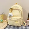 2026 Verano Nueva Moda Estudiante de Secundaria Estilo Bosque Estrellado Mochila Ins Versión Coreana Nicho Alta Estética Gran Capacidad Ligera