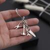 Accesorios Transfronterizos Creativo Mini Gadget Llavero Pala Hacha Personalidad Colgante de Metal Pequeño Regalo