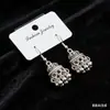 Comercio Exterior Moda Retro Europea y Americana Pendientes de Campana de Aleación Estilo Indio Bohemio Pendientes Étnicos Chic