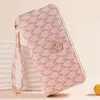 Cartera Nueva Billetera de Doble Capa Bolso de Mujer de Moda Retro Casual Billetera Transfronteriza Ranuras para Múltiples Tarjetas Bolso de Mano