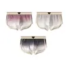 Paquete Doble de Ropa Interior de Algodón para Hombre Directo de Fábrica, Modernos Calzoncillos tipo bóxer Transpirables de Cintura Baja Ajustados, Adecuados para Todas las Estaciones, Gran Venta