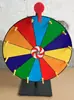 Ruleta giratoria grande de la suerte manual, accesorios de enseñanza, actividades de juego, se puede borrar para escribir el premio, ruleta pequeña de escritorio