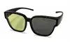 Set de gafas TR90 portátil de un solo lente doble propósito gafas de sol de moda nuevas para exteriores conducción de cerca gafas de sol polarizadas