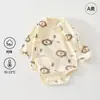 Macacão de bebê 100% algodão Classe A para primavera e outono, Roupa infantil Anyang, Macacão triângulo de bebê de manga comprida para recém-nascido