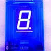 Tubo Digital 2,3 Polegadas 1 Dígito Tubo Digital Led Ânodo Comum Luz Vermelha Alto Brilho Tubo de Exibição Estática de Um Dígito 23101