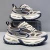 Estilo Casual Tendência Diária Versátil Luxo Leve Novo Sapatos Masculinos de Solado Grosso Moda Respirável Esportivos Sapatos de Pai