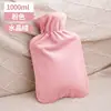 Bolsa de agua caliente calentador de manos para niñas, linda bolsa de agua caliente de felpa para la cama, calentador de manos para niñas, calentador de pies, compresa caliente