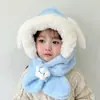 Gorro para Niños Bufanda para Bebé Gorro de una Pieza para Niños Otoño e Invierno Lindo Súper Lindo Gorro para Niños y Niñas Engrosado Cálido Bebé