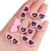 Acessórios para Óculos de Sol Coração Redondo de Acrílico Acessórios de Joias Artesanais DIY Brinquedo de Pelúcia Acessórios para Olhos de Boneca