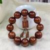 Transmissão ao Vivo no Douyin Pulseira de Huanghuali Sândalo Contas de Buda Madeira Artesanato Wenwan Pulseira Unissex Atacado do Fabricante