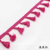 Adorno de Fleco de Borla de Hilo de Algodón de 4.5 cm para Ropa, Manteles, Toallas de Baño Decorativas, Cortinas y Accesorios de Textiles para el Hogar