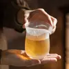 Tazas de Vidrio Sencillas Hechas en Fábrica para Uso Doméstico, Tazas de Vidrio Tradicionales para Ferias, Tazas de Vidrio Hechas a Mano para Compartir Té, Accesorios para Té