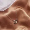 Aço titânio não desbota Colar de bambu de jade feminino estilo coreano simples moda corrente de clavícula de borboleta para todas as ocasiões barraca de mercado noturno