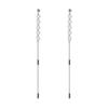 Aretes geométricos pequeños redondos con borla, de alta frialdad, celebridad de Internet, adecuados para rostro redondo, aretes adelgazantes, largos con textura, aretes estilo japonés y coreano