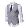 2023 comércio exterior outono novo 4 botões moda masculina slim quatro botões terno colete cor sólida melhor homem colete