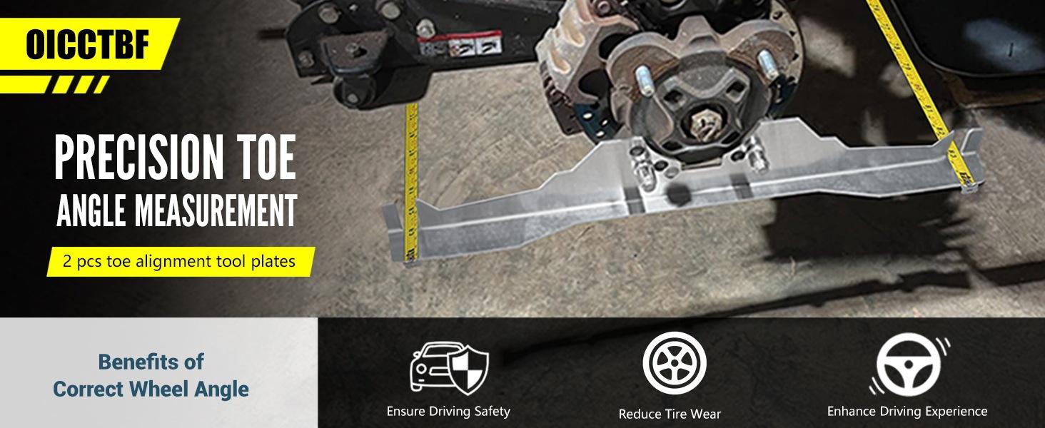 Toe Alignment Tool Plates