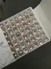 Dongzhou Producto Nuevo Corte Calidoscopio de Diamante Redondo 8mm Plata Real Galvanizada Cristal Artificial Súper Brillante Diamante Accesorios para Joyería DIY Circonita de Imitación