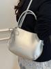 Atacado Transfronteiriço Novo Design High-end Simples Portátil Bolsa Saco Feminina para Trabalho Lazer Versátil Bolsa Transversal de PU