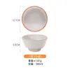Tazón de melamina para ramen, cuenco de cubo, vajilla de porcelana de imitación comercial, tazón de sopa de plástico creativo japonés rojo para Internet, tazón de fideos con carne, tazón de arroz