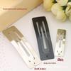 Acessórios de cabelo feitos à mão material diy acessórios 5,8cm Guangzhou clipe BB quadrado grosso clipe de placa de salto atacado