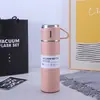 Copo Térmico de Uma Caneca com Três Tampas Conjunto de Copos Térmicos de Aço Inoxidável Caneca de Chá Abertura Evento Publicitário Caneca Presente de Escritório